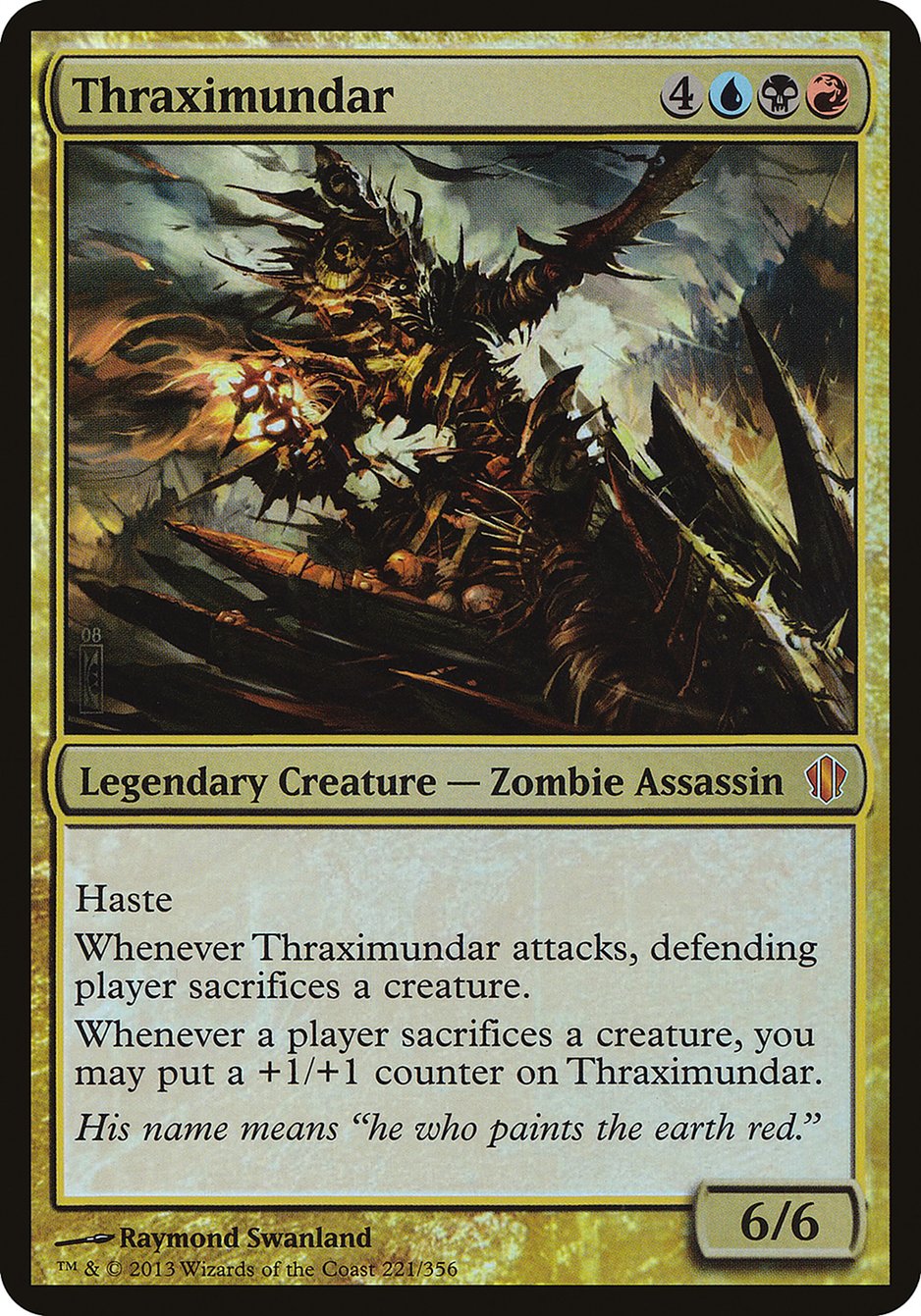 Thraximundar (Oversized) [Commander 2013 Oversized] | Impulse Games and Hobbies