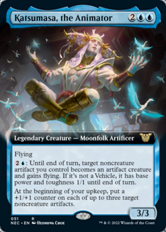 Katsumasa, the Animator (Extended) [Kamigawa: Neon Dynasty Commander] | Impulse Games and Hobbies