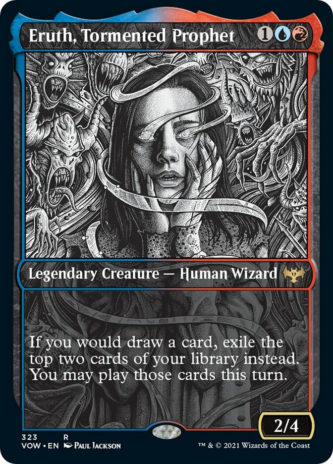 Eruth, Tormented Prophet (Showcase Eternal Night) [Innistrad: Crimson Vow] | Impulse Games and Hobbies