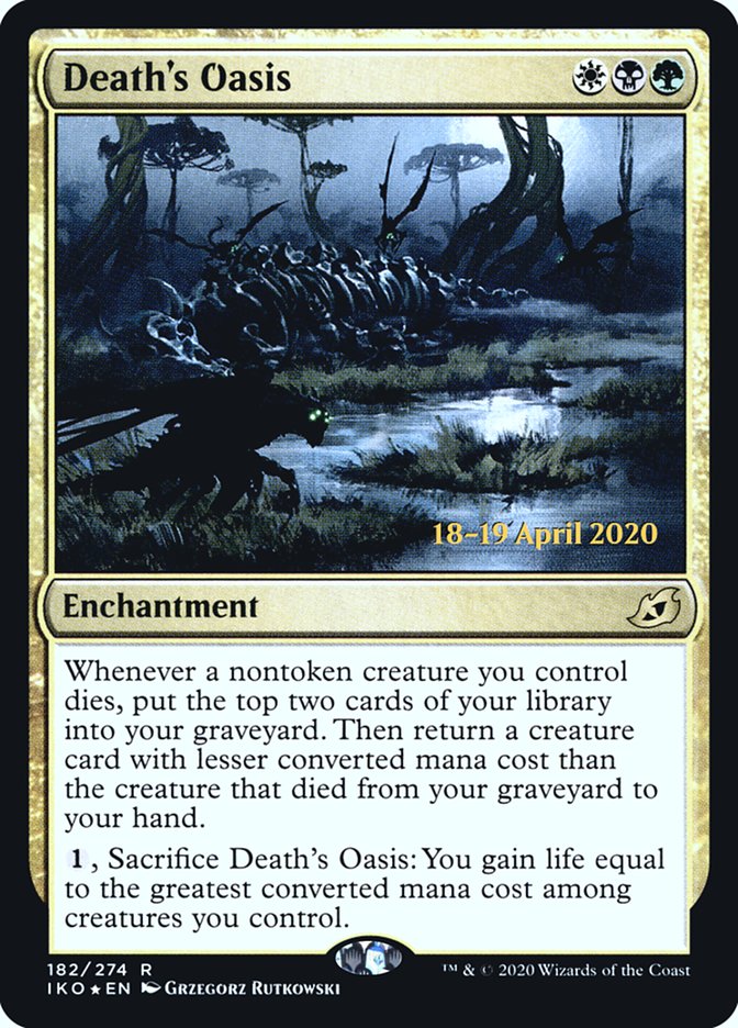 Death's Oasis  [Ikoria: Lair of Behemoths Prerelease Promos] | Impulse Games and Hobbies