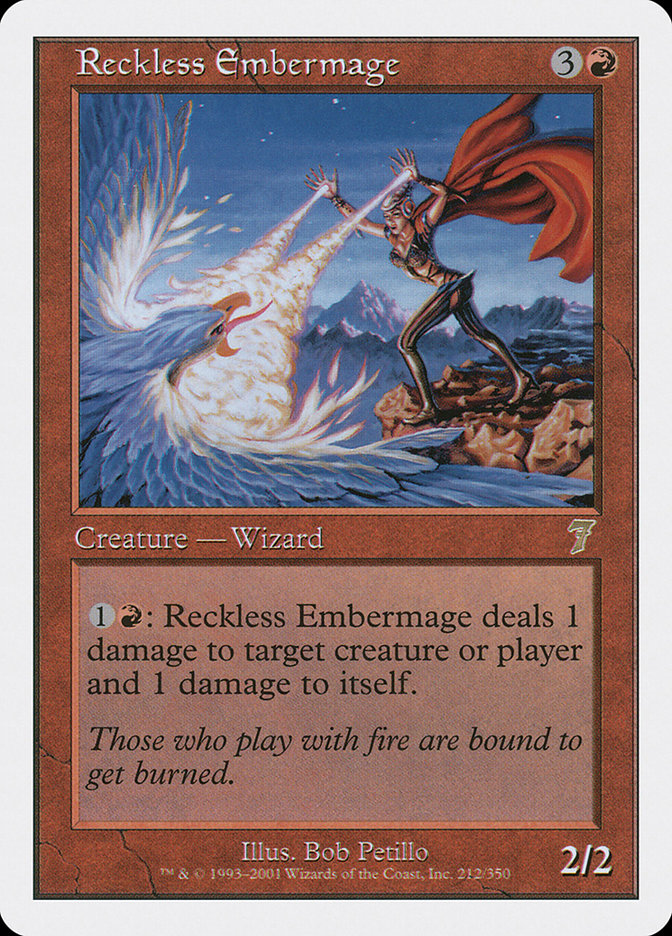 Reckless Embermage [Seventh Edition] | Impulse Games and Hobbies