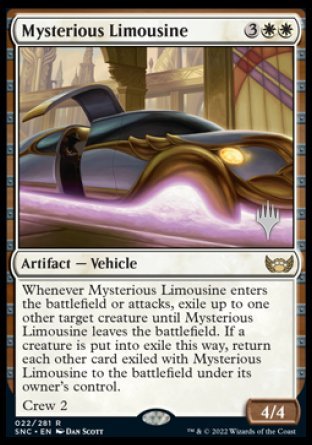 Mysterious Limousine (Promo Pack) [Streets of New Capenna Promos] | Impulse Games and Hobbies