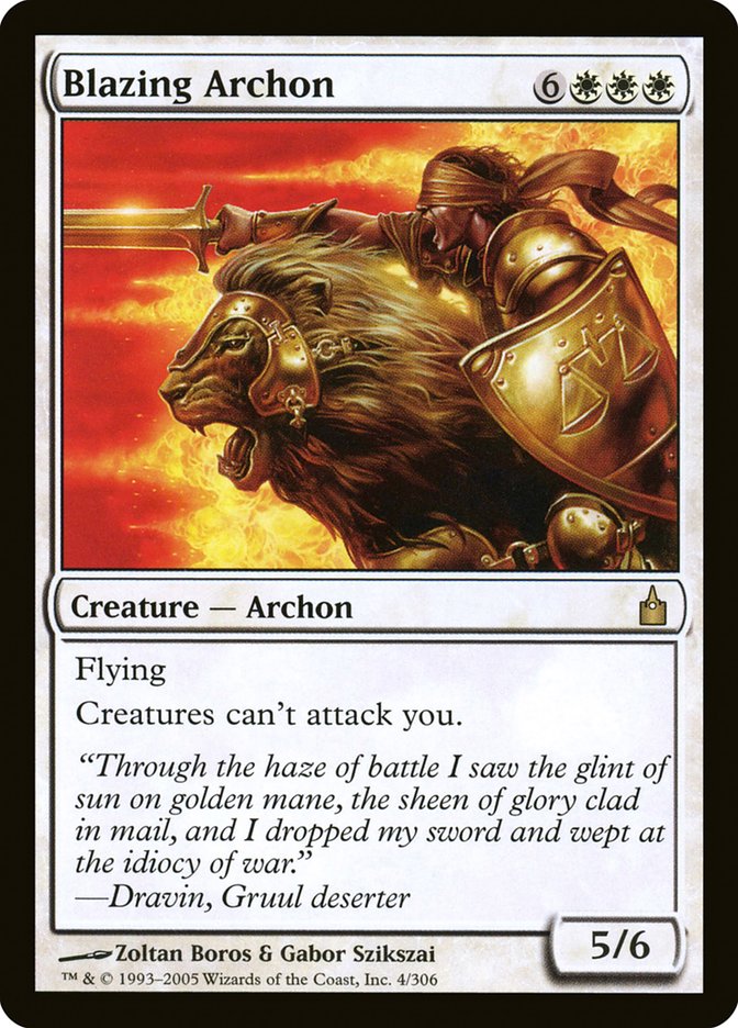 Blazing Archon [Ravnica: City of Guilds] | Impulse Games and Hobbies