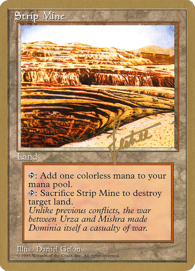 Strip Mine (Bertrand Lestree) [Pro Tour Collector Set] | Impulse Games and Hobbies