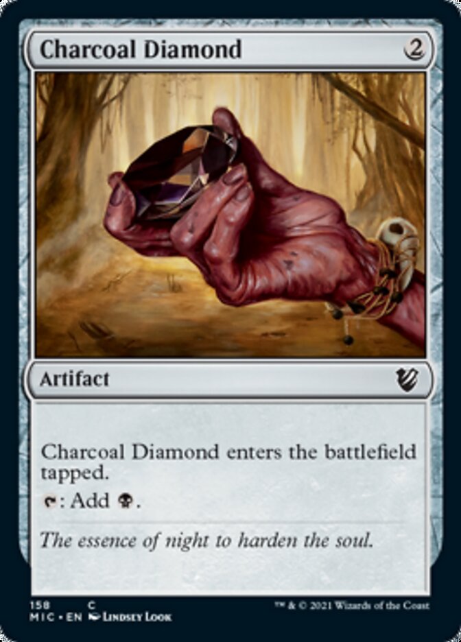 Charcoal Diamond [Innistrad: Midnight Hunt Commander] | Impulse Games and Hobbies