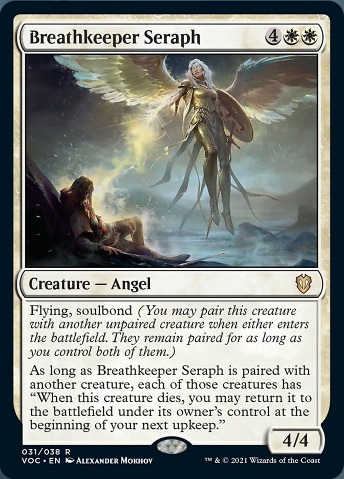 Breathkeeper Seraph [Innistrad: Crimson Vow Commander] | Impulse Games and Hobbies