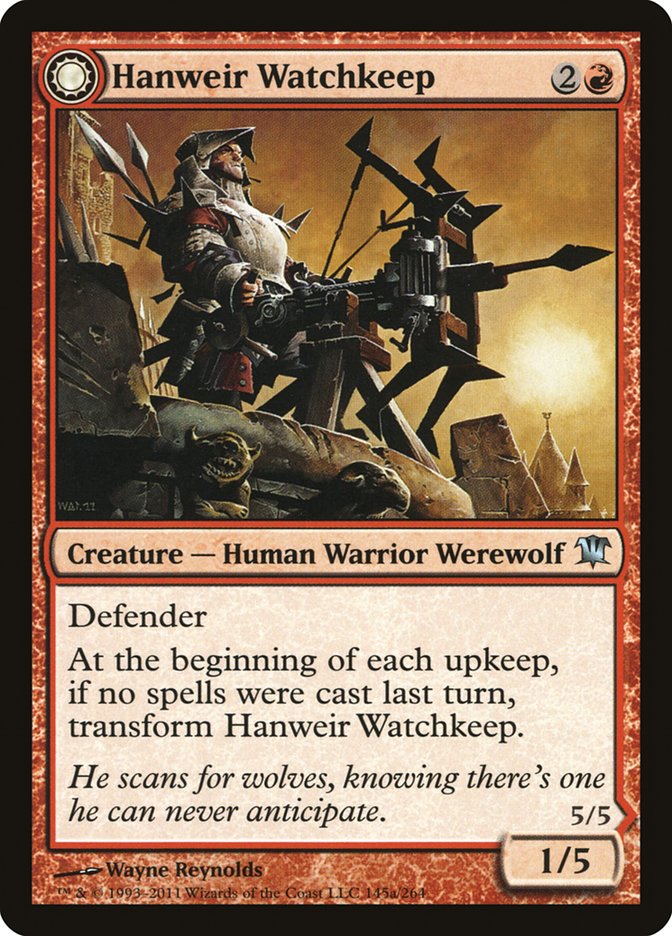 Hanweir Watchkeep // Bane of Hanweir [Innistrad] | Impulse Games and Hobbies