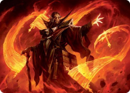 Plargg, Dean of Chaos Art Card [Strixhaven: School of Mages Art Series] | Impulse Games and Hobbies