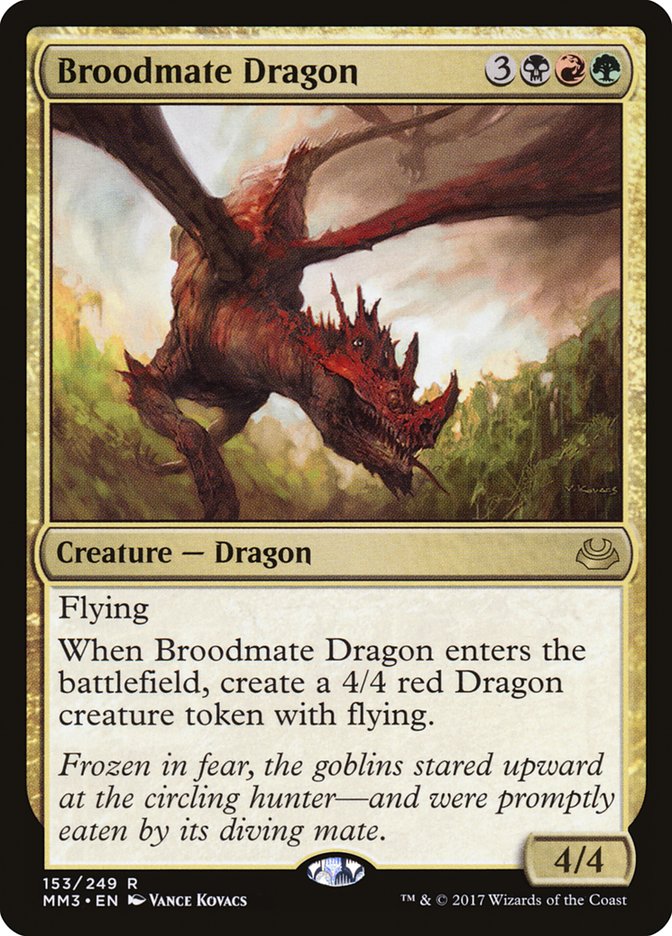 Broodmate Dragon [Modern Masters 2017] | Impulse Games and Hobbies