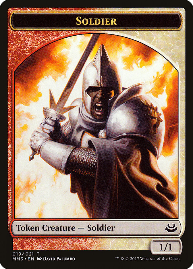 Soldier (019/021) [Modern Masters 2017 Tokens] | Impulse Games and Hobbies