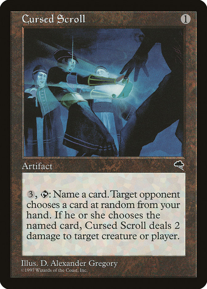 Cursed Scroll [Tempest] | Impulse Games and Hobbies