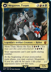 Megatron, Tyrant // Megatron, Destructive Force [Universes Beyond: Transformers] | Impulse Games and Hobbies