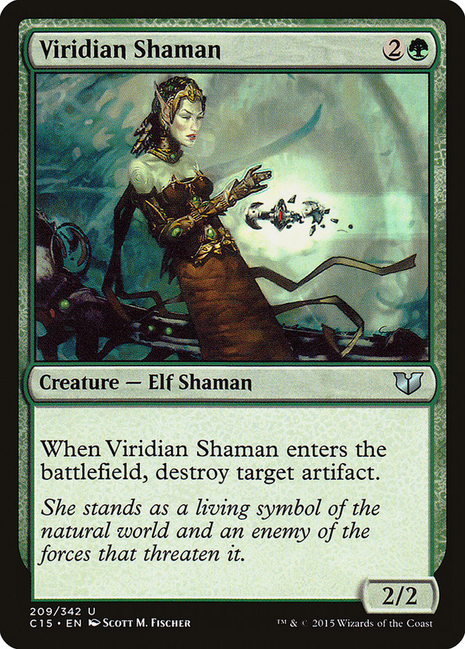 Viridian Shaman [Commander 2015] | Impulse Games and Hobbies