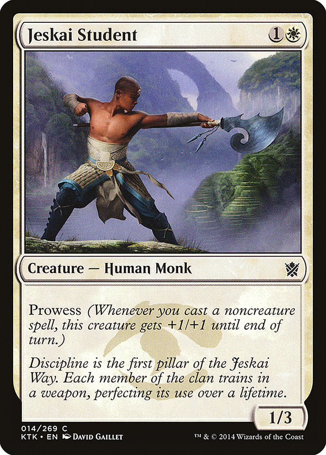 Jeskai Student [Khans of Tarkir] | Impulse Games and Hobbies