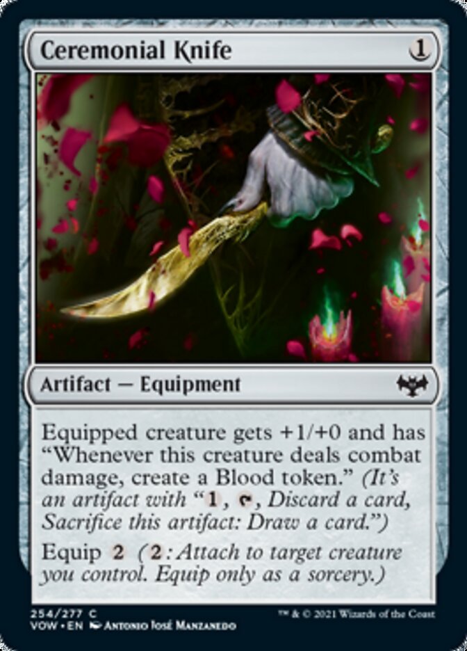 Ceremonial Knife [Innistrad: Crimson Vow] | Impulse Games and Hobbies