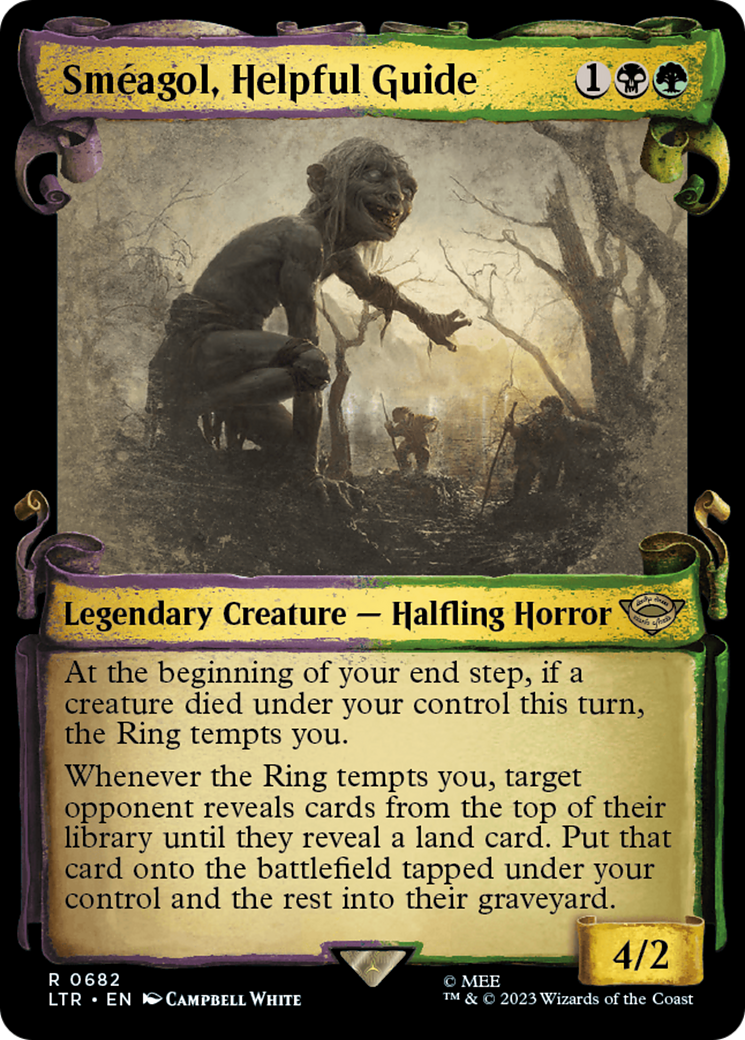 Smeagol, Helpful Guide [The Lord of the Rings: Tales of Middle-Earth Showcase Scrolls] | Impulse Games and Hobbies