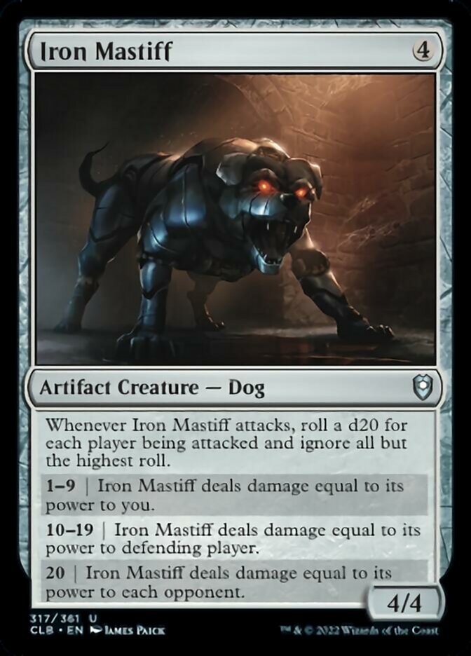 Iron Mastiff [Commander Legends: Battle for Baldur's Gate] | Impulse Games and Hobbies