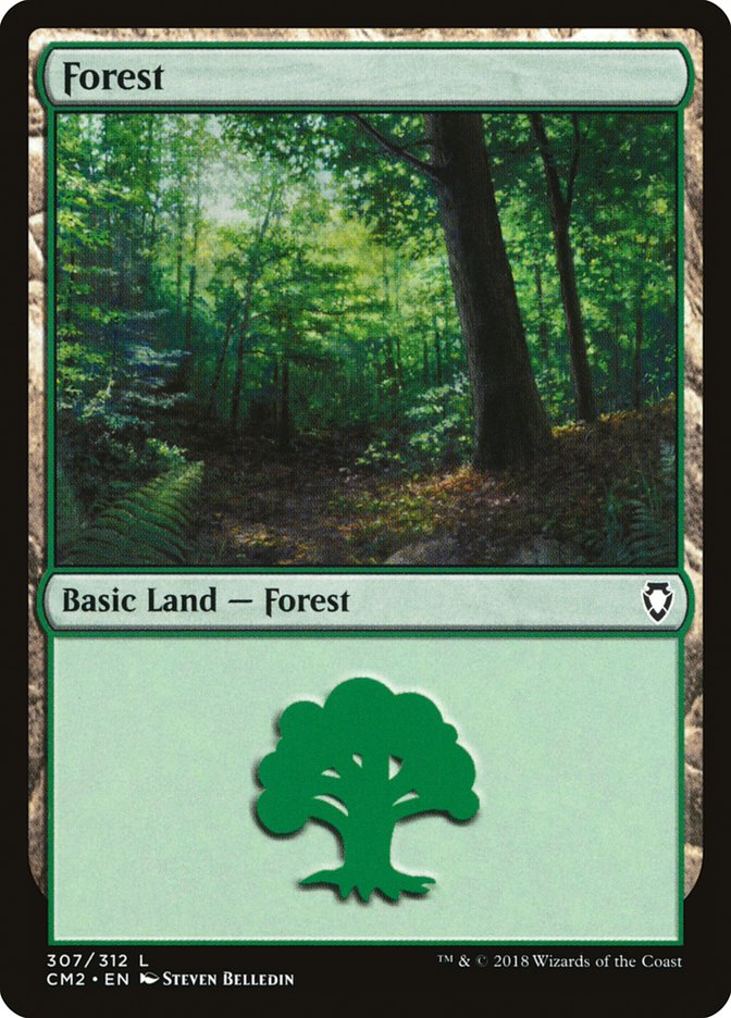 Forest (307) [Commander Anthology Volume II] | Impulse Games and Hobbies