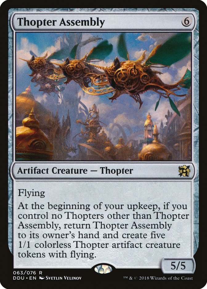 Thopter Assembly [Duel Decks: Elves vs. Inventors] | Impulse Games and Hobbies