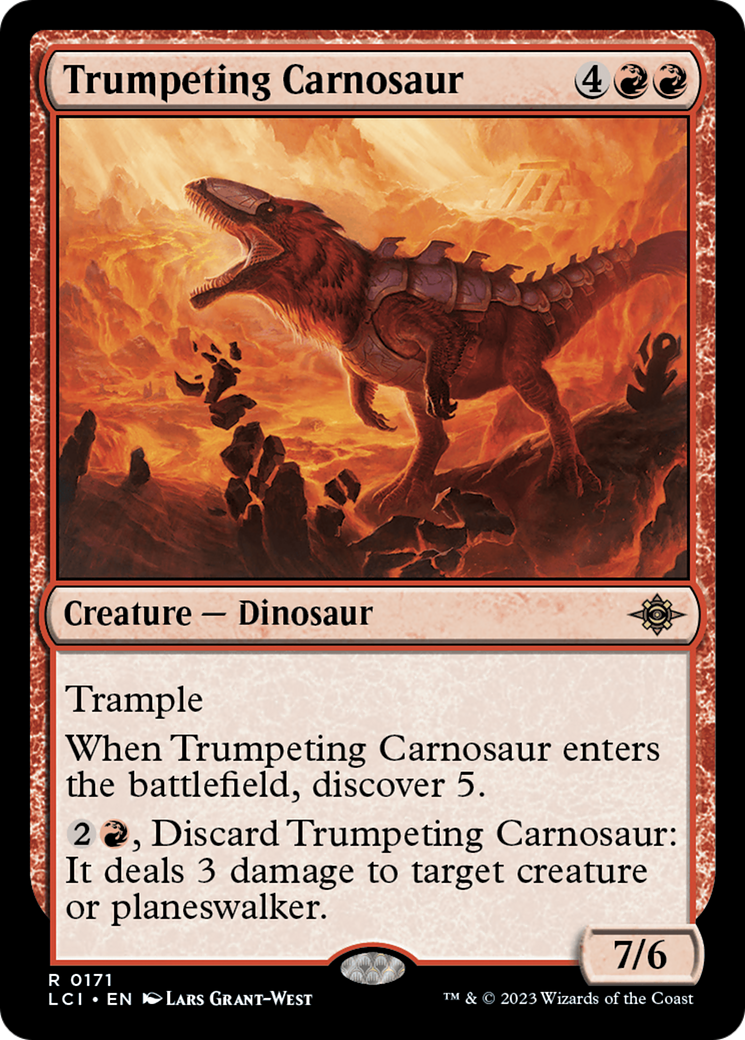 Trumpeting Carnosaur [The Lost Caverns of Ixalan] | Impulse Games and Hobbies