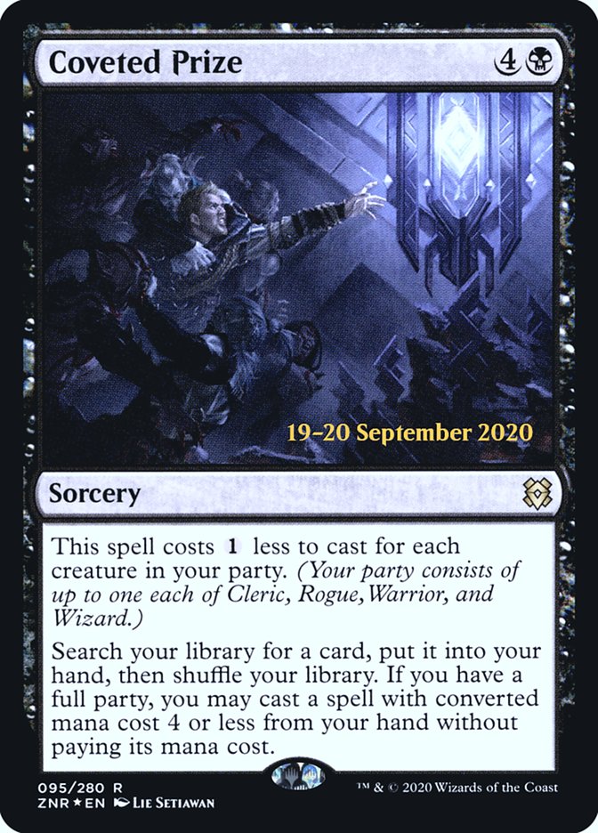 Coveted Prize  [Zendikar Rising Prerelease Promos] | Impulse Games and Hobbies