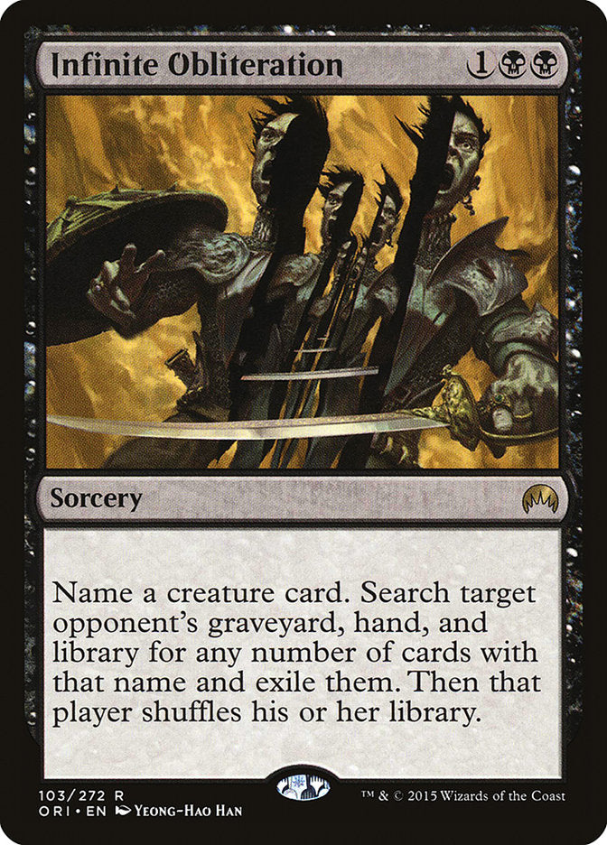 Infinite Obliteration [Magic Origins] | Impulse Games and Hobbies