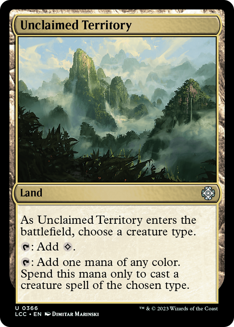 Unclaimed Territory [The Lost Caverns of Ixalan Commander] | Impulse Games and Hobbies