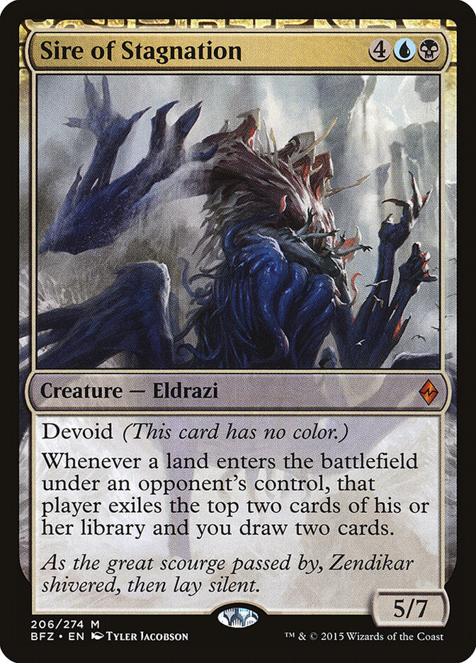 Sire of Stagnation [Battle for Zendikar] | Impulse Games and Hobbies