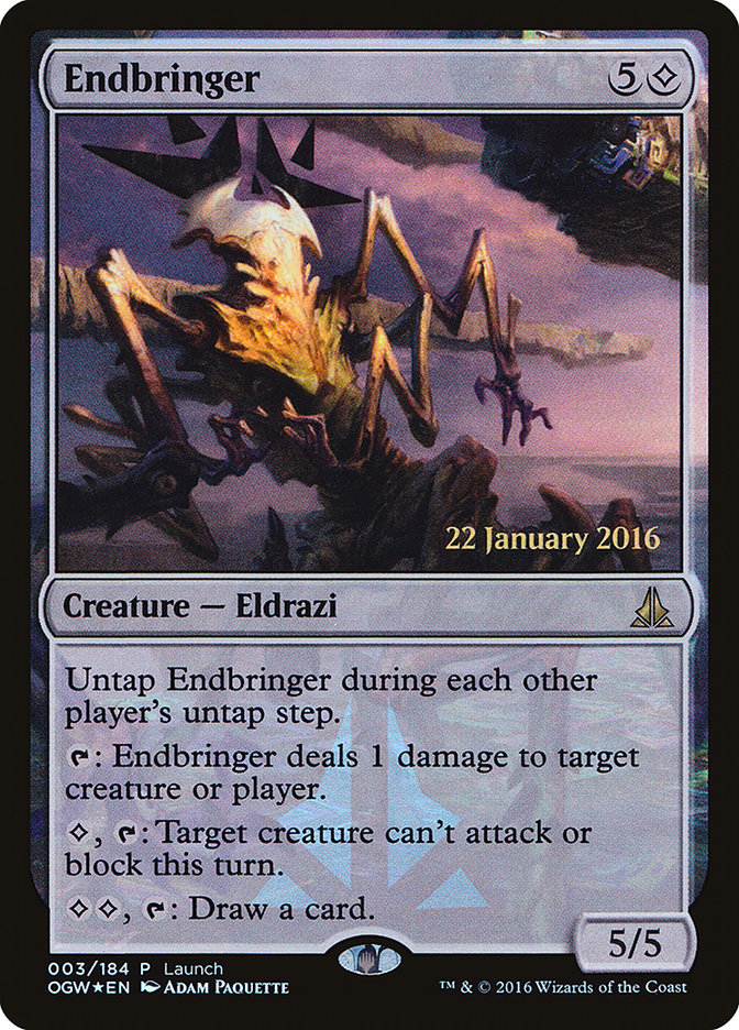 Endbringer (Prerelease) [Oath of the Gatewatch Promos] | Impulse Games and Hobbies