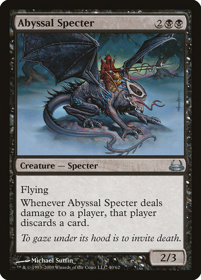 Abyssal Specter [Duel Decks: Divine vs. Demonic] | Impulse Games and Hobbies