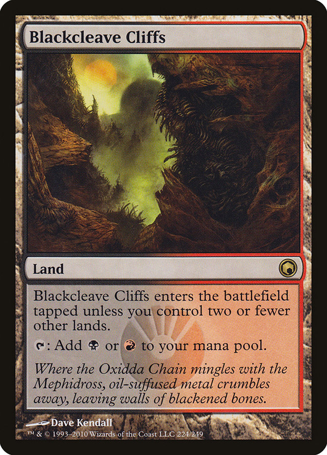 Blackcleave Cliffs [Scars of Mirrodin] | Impulse Games and Hobbies