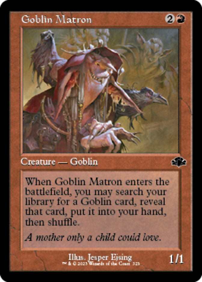 Goblin Matron (Retro) [Dominaria Remastered] | Impulse Games and Hobbies