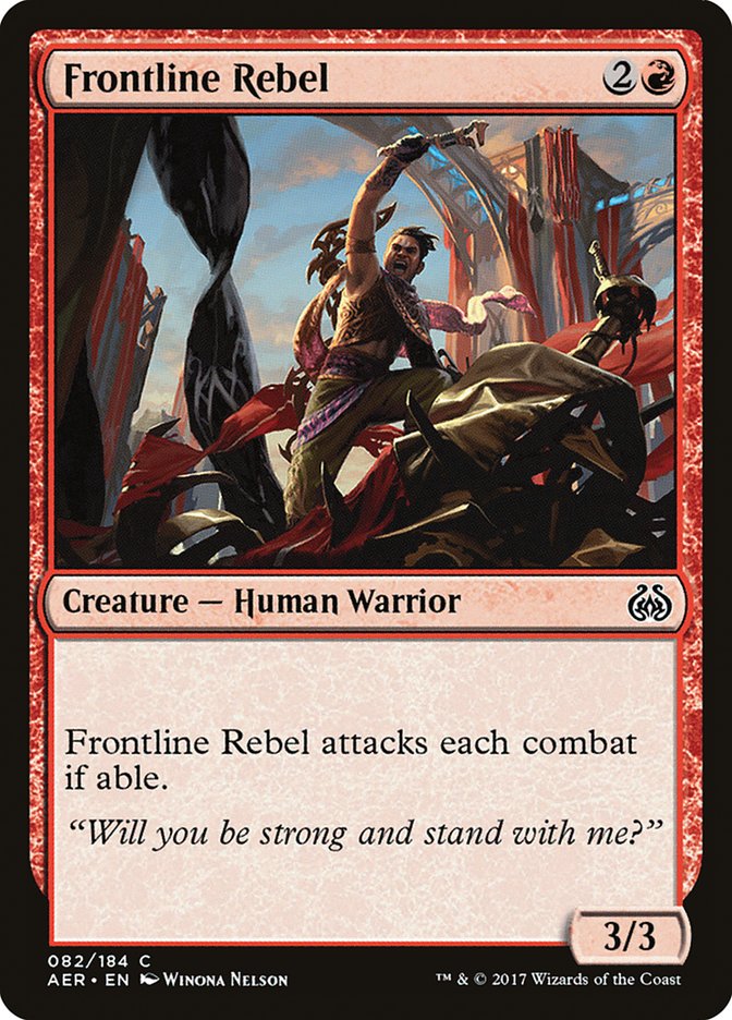 Frontline Rebel [Aether Revolt] | Impulse Games and Hobbies