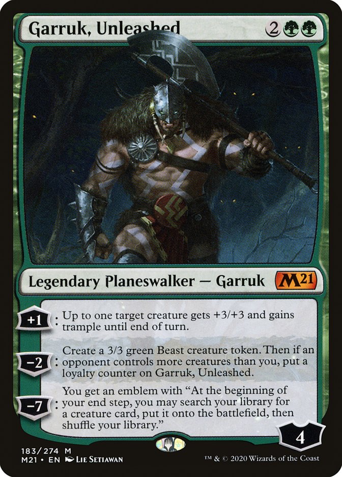 Garruk, Unleashed [Core Set 2021] | Impulse Games and Hobbies