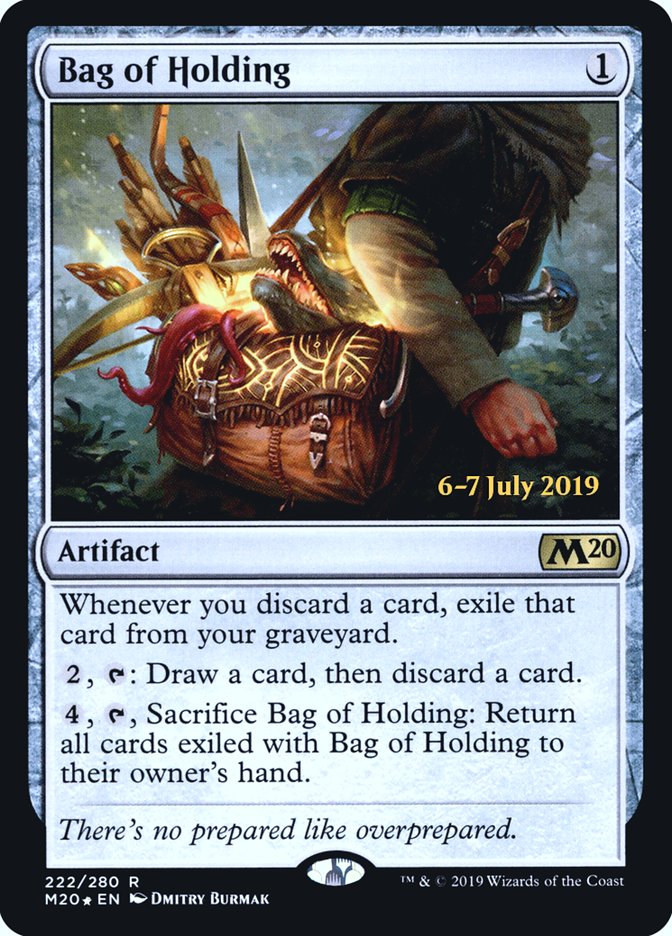 Bag of Holding  [Core Set 2020 Prerelease Promos] | Impulse Games and Hobbies