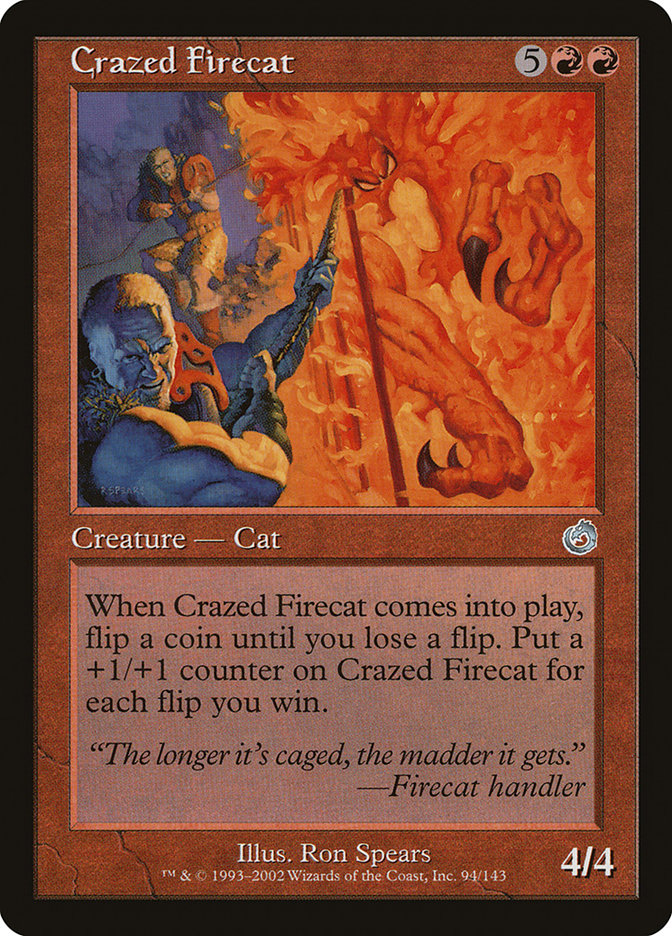 Crazed Firecat [Torment] | Impulse Games and Hobbies