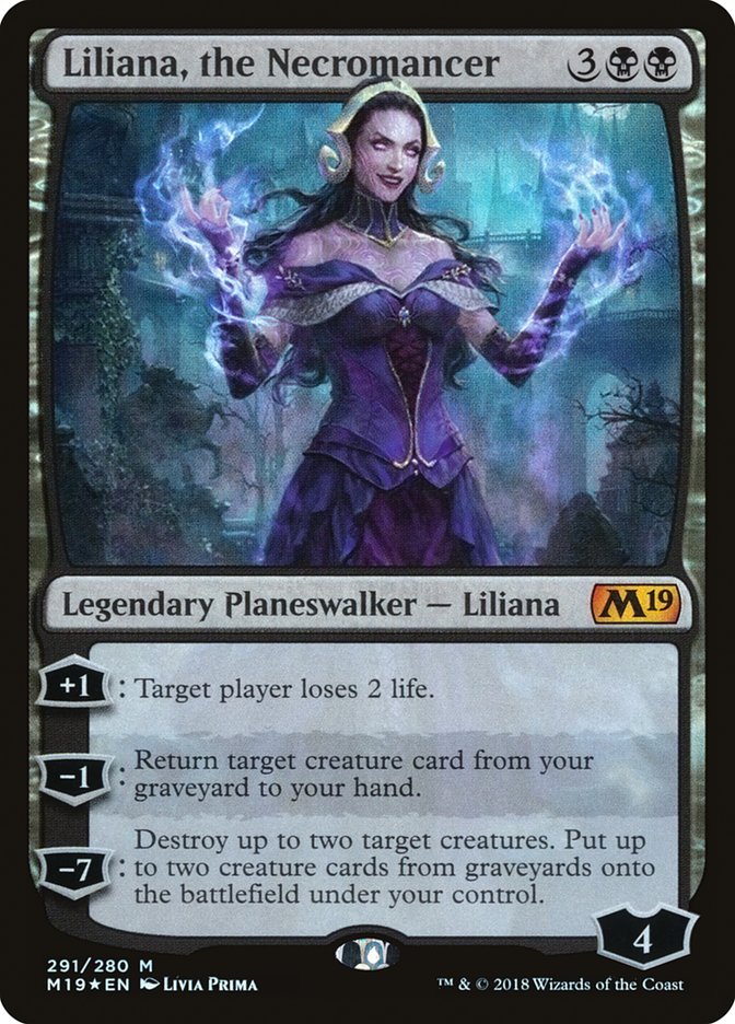 Liliana, the Necromancer [Core Set 2019] | Impulse Games and Hobbies