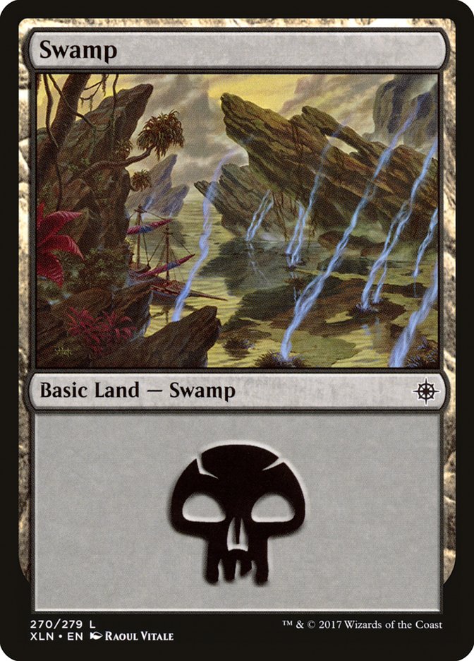 Swamp (270) [Ixalan] | Impulse Games and Hobbies