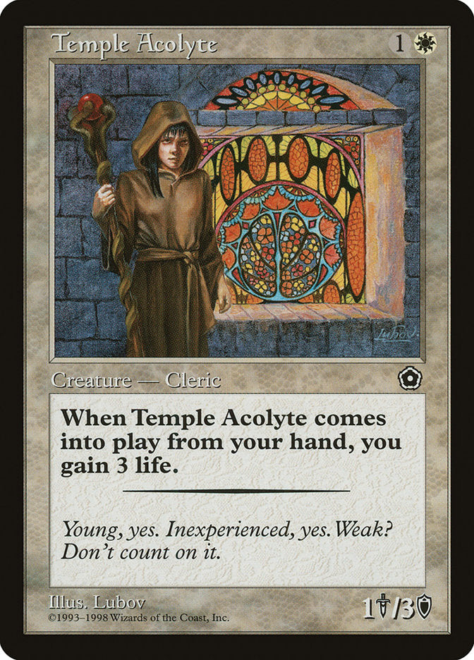 Temple Acolyte [Portal Second Age] | Impulse Games and Hobbies