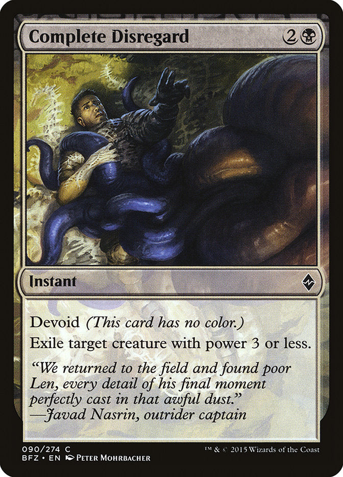 Complete Disregard [Battle for Zendikar] | Impulse Games and Hobbies
