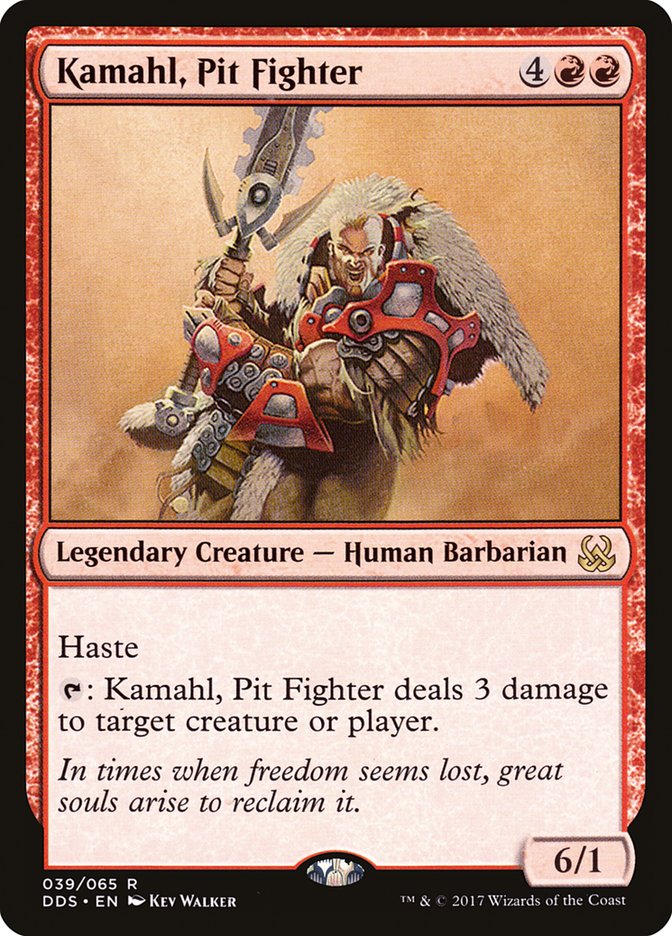 Kamahl, Pit Fighter [Duel Decks: Mind vs. Might] | Impulse Games and Hobbies