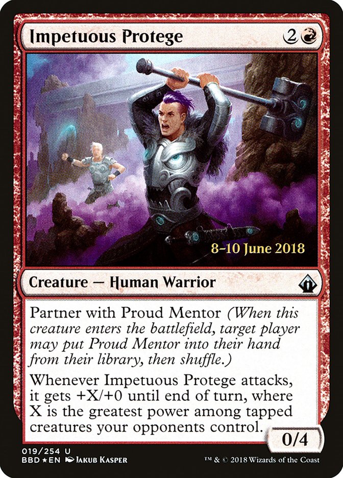 Impetuous Protege [Battlebond Prerelease Promos] | Impulse Games and Hobbies