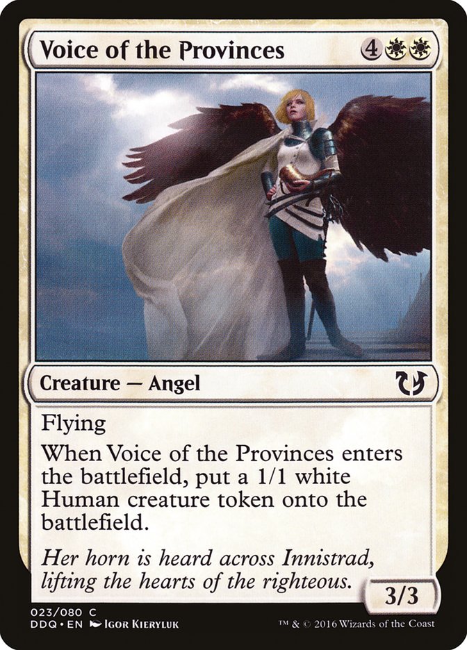 Voice of the Provinces [Duel Decks: Blessed vs. Cursed] | Impulse Games and Hobbies