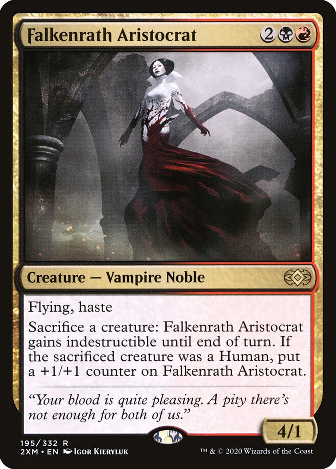 Falkenrath Aristocrat [Double Masters] | Impulse Games and Hobbies