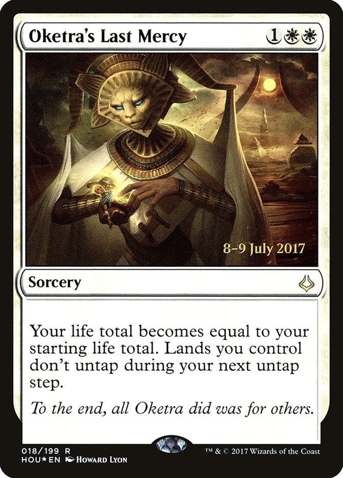 Oketra's Last Mercy [Hour of Devastation Prerelease Promos] | Impulse Games and Hobbies