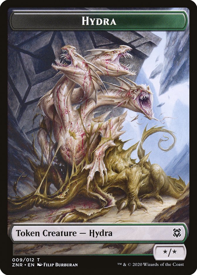 Hydra Token [Zendikar Rising Tokens] | Impulse Games and Hobbies