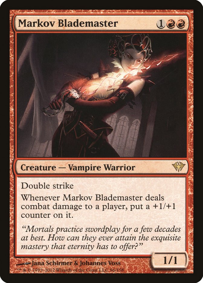 Markov Blademaster [Dark Ascension] | Impulse Games and Hobbies