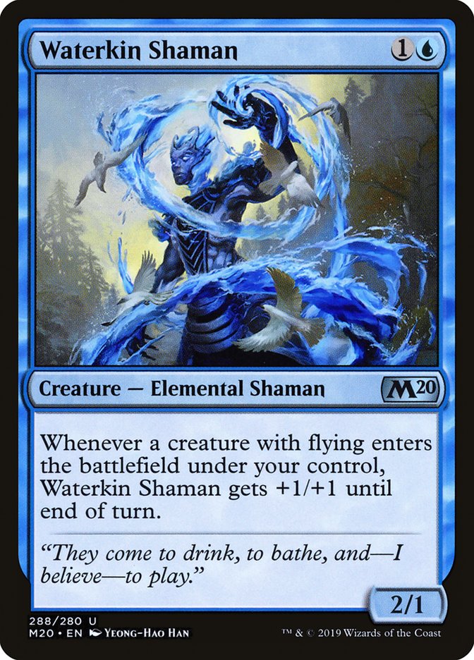Waterkin Shaman [Core Set 2020] | Impulse Games and Hobbies