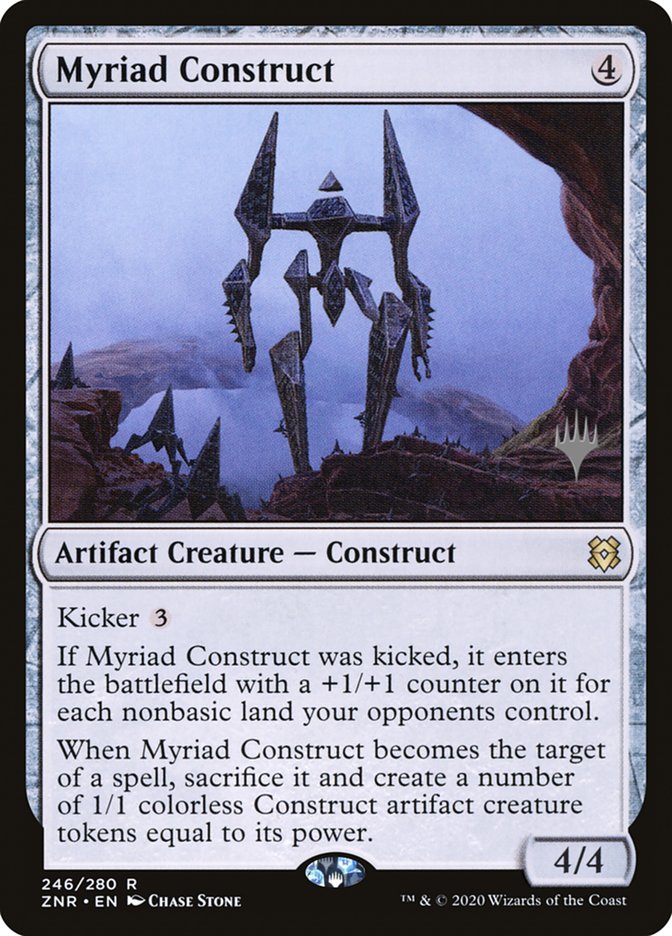 Myriad Construct (Promo Pack) [Zendikar Rising Promos] | Impulse Games and Hobbies