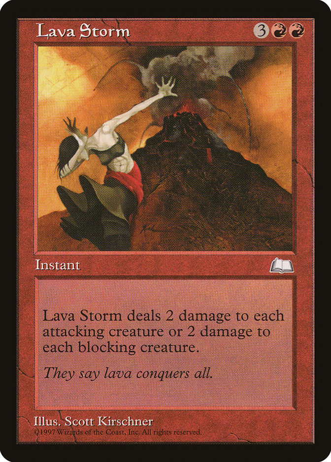 Lava Storm [Weatherlight] | Impulse Games and Hobbies